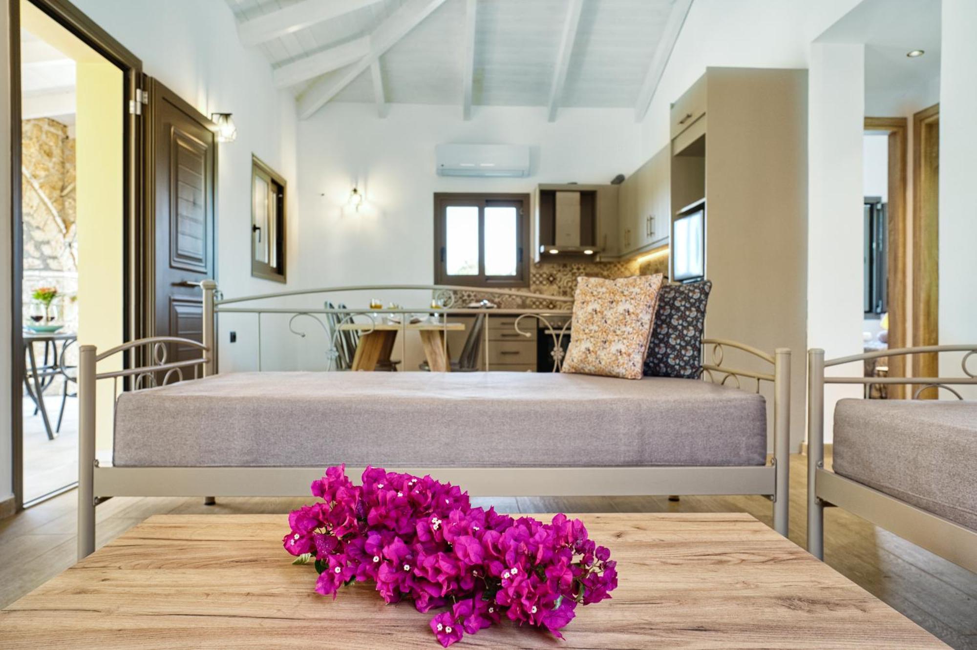 Astarte Villas - Astra Private Villas With Pool Vasilikí Buitenkant foto