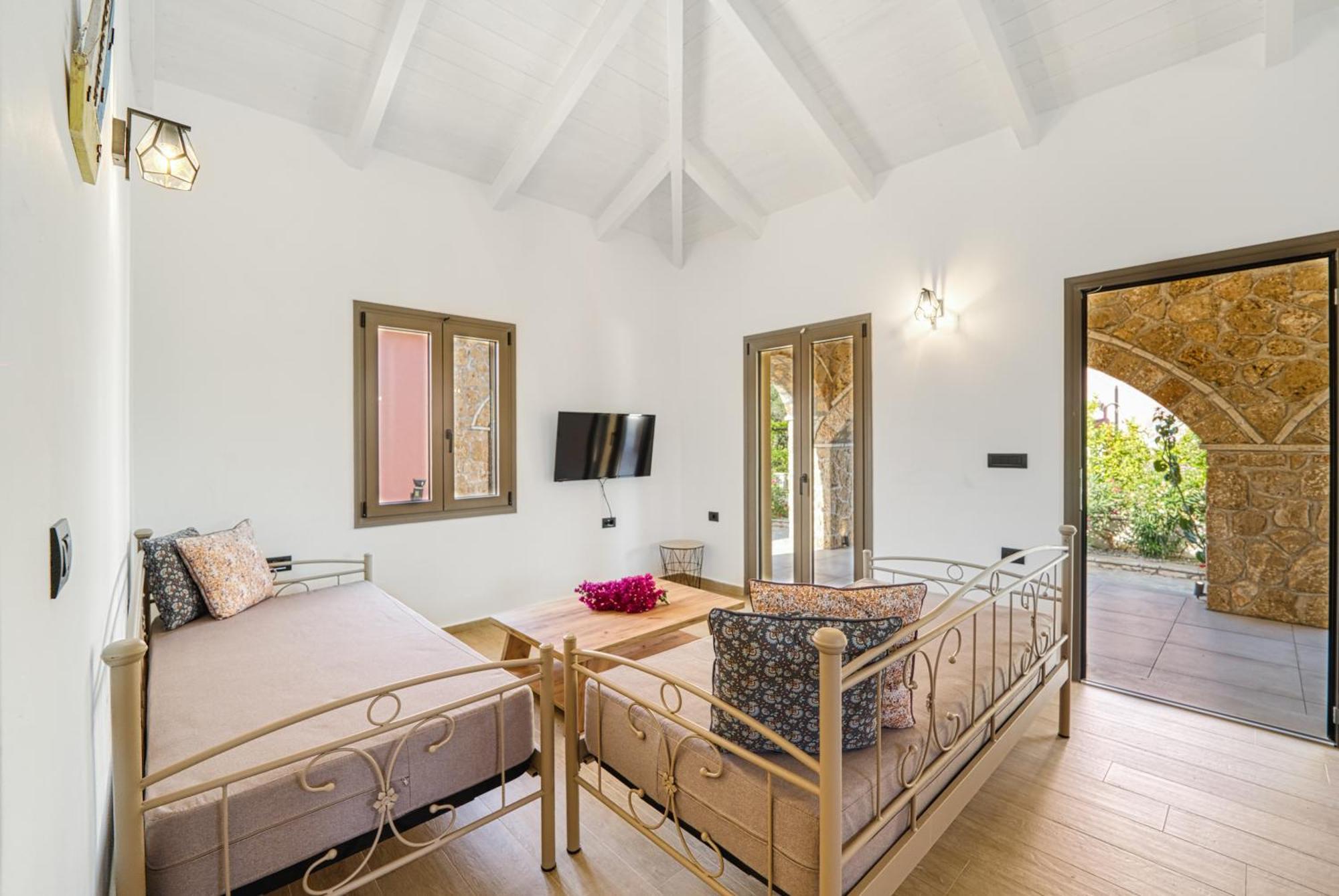 Astarte Villas - Astra Private Villas With Pool Vasilikí Buitenkant foto